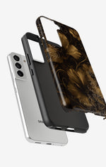 Samsung Galaxy S21 FE Tough Case – Bloom Noir - View 2