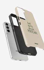 Samsung Galaxy S21 FE Tough Case – Drink Matcha - View 2