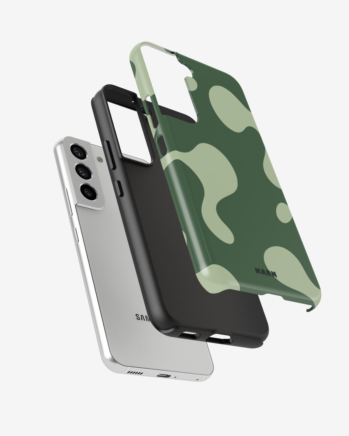 Samsung Galaxy S21 FE Tough Case – Green Blend - View 2