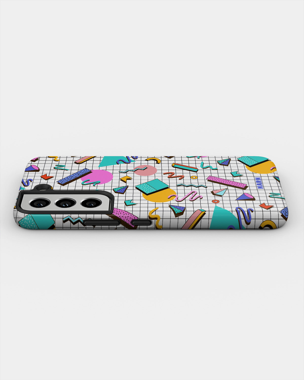 Samsung Galaxy S21 FE Tough Case – 80s Memphis - View 3