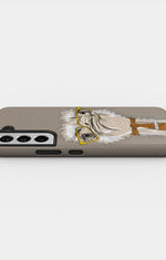 Samsung Galaxy S21 FE Tough Case – Hipster Ostrich - View 3