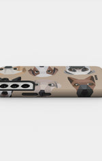 Samsung Galaxy S21 FE Tough Case – Cute Dogs - View 3