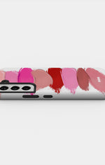 Samsung Galaxy S21 FE Tough Case – Lipstick Smears - View 3