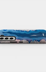 Samsung Galaxy S21 FE Tough Case – Blue Agate - View 3