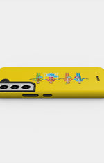 Samsung Galaxy S21 FE Tough Case – Beatles Yellow - View 3