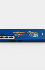 Samsung Galaxy S21 FE Tough Case – Beatles Blue - View 3