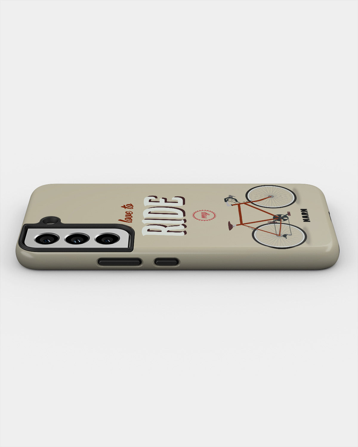 Samsung Galaxy S21 FE Tough Case – Ride My Bicycle - View 3