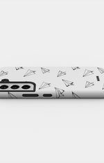 Samsung Galaxy S21 FE Tough Case – Paper Planes - View 3