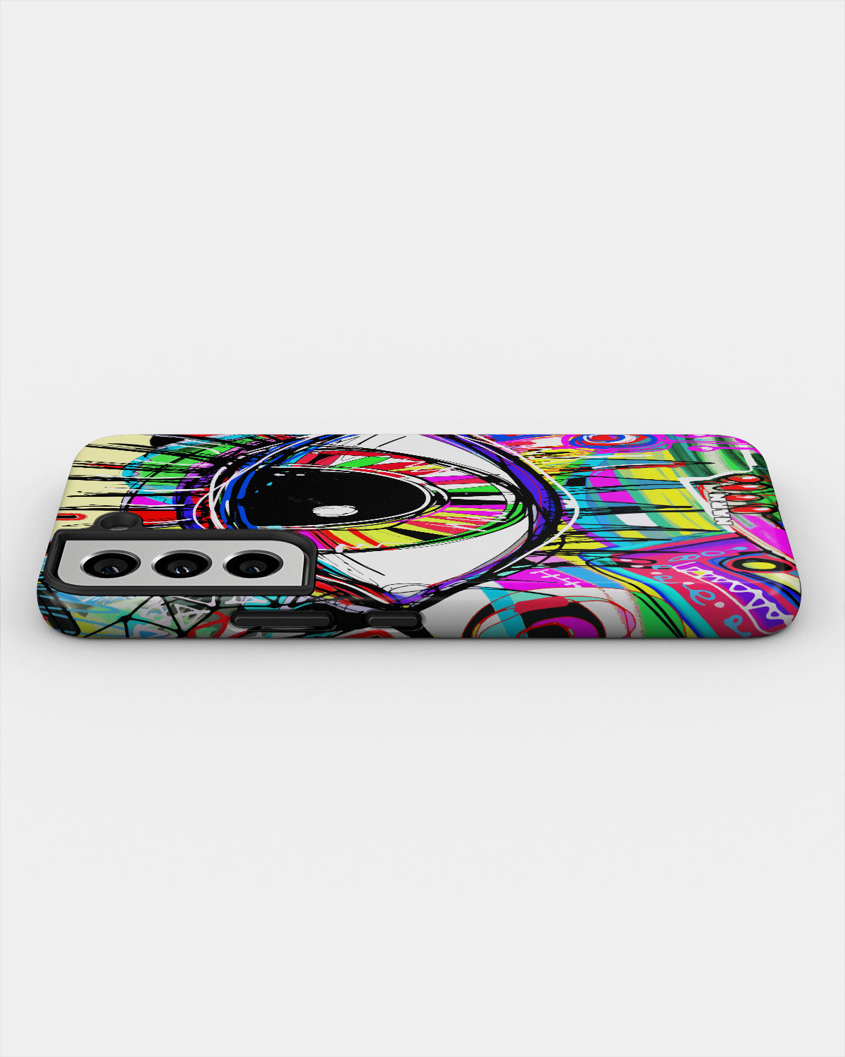 Samsung Galaxy S21 FE Tough Case – Abstract Eye - View 3
