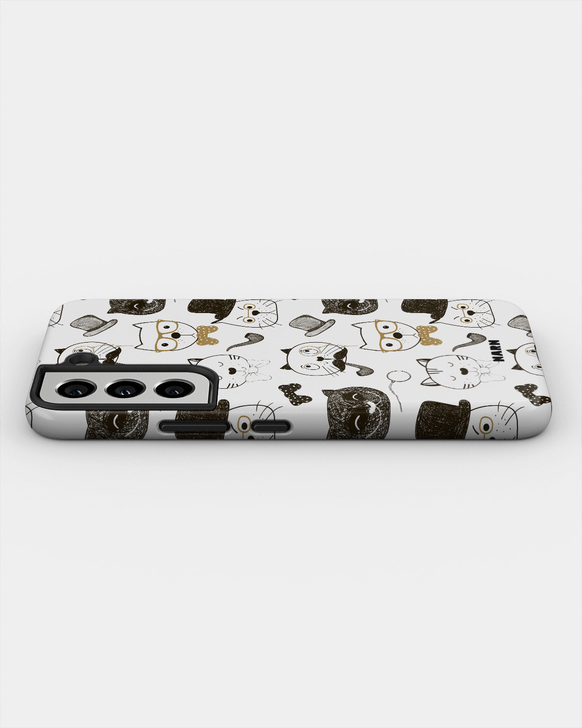 Samsung Galaxy S21 FE Tough Case – Cartoon Cats - View 3