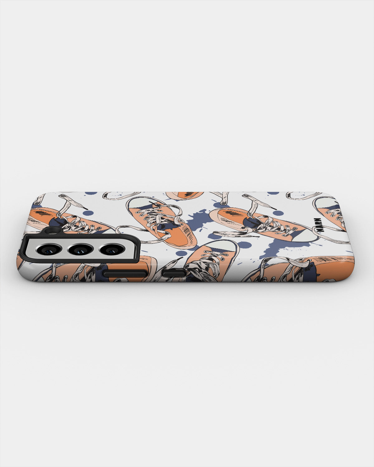 Samsung Galaxy S21 FE Tough Case – Apricot Sneakers - View 3