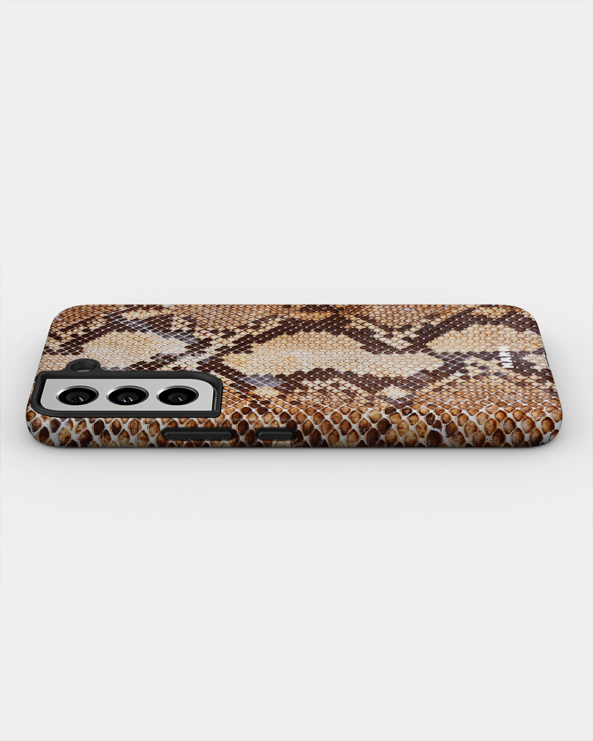 Samsung Galaxy S21 FE Tough Case – Brown Snakeskin - View 3