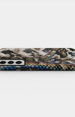 Samsung Galaxy S21 FE Tough Case – Shining Snakeskin - View 3