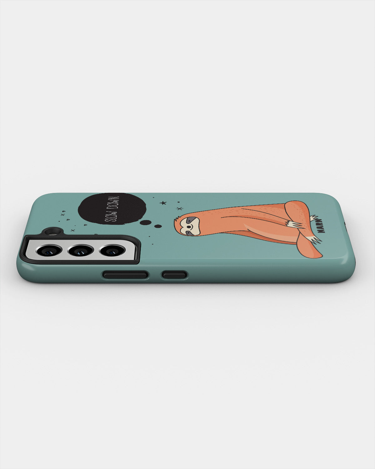 Samsung Galaxy S21 FE Tough Case – Slow Down Sloth - View 3