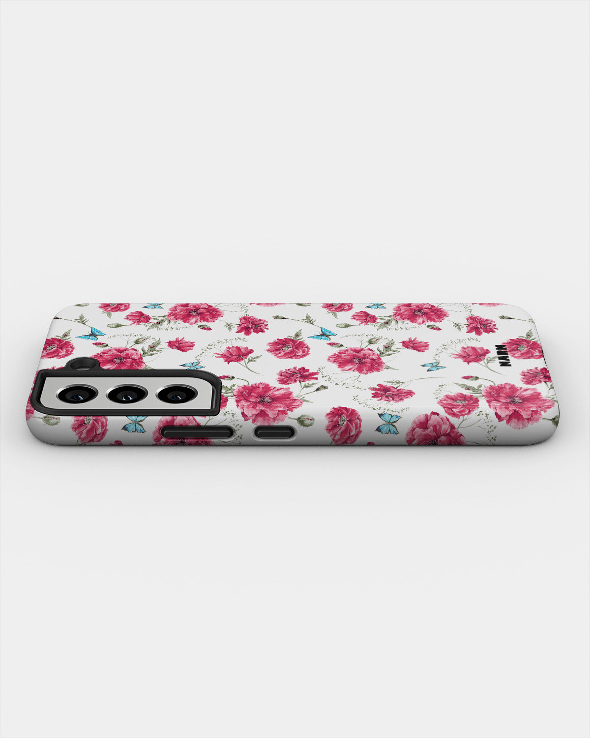 Samsung Galaxy S21 FE Tough Case – Poppies in Bloom - View 3