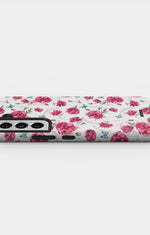 Samsung Galaxy S21 FE Tough Case – Poppies in Bloom - View 3