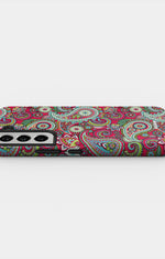 Samsung Galaxy S21 FE Tough Case – Paisley Paradise - View 3