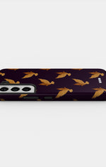 Samsung Galaxy S21 FE Tough Case – Royal Doves - View 3