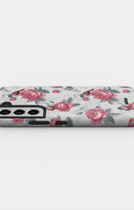 Samsung Galaxy S21 FE Tough Case – Birds Among Roses - View 3