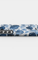 Samsung Galaxy S21 FE Tough Case – Blue Tropics - View 3