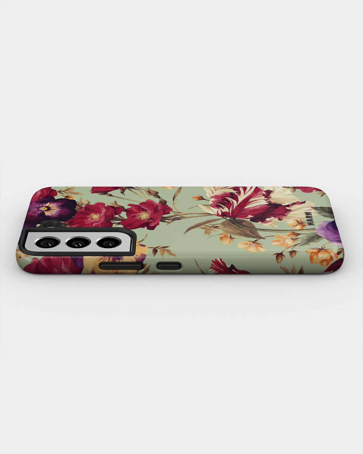 Samsung Galaxy S21 FE Tough Case – Pansy Pansy - View 3