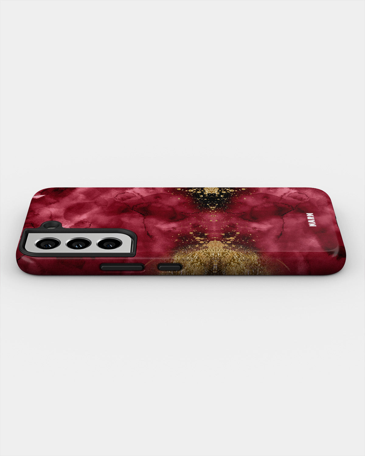 Samsung Galaxy S21 FE Tough Case – Burgendy Shimmer - View 3