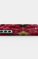 Samsung Galaxy S21 FE Tough Case – Burgendy Shimmer - View 3