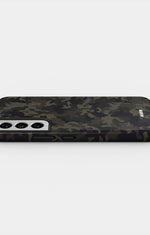 Samsung Galaxy S21 FE Tough Case – Jungle Green Camo - View 3