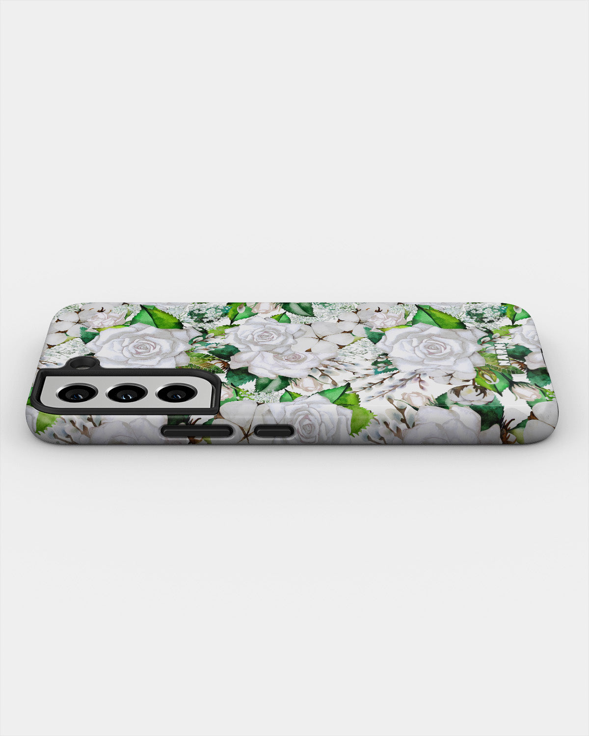 Samsung Galaxy S21 FE Tough Case – White Bloom - View 3