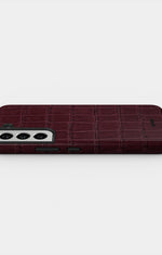 Samsung Galaxy S21 FE Tough Case – Rouge Croc - View 3