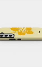 Samsung Galaxy S21 FE Tough Case – Golden Bloom - View 3