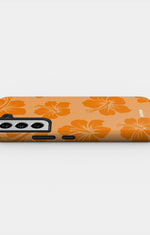 Samsung Galaxy S21 FE Tough Case – Sunset Bloom - View 3
