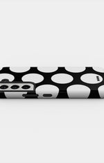 Samsung Galaxy S21 FE Tough Case – Bold Dots - View 3