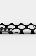 Samsung Galaxy S21 FE Tough Case – Bold Dots - View 3
