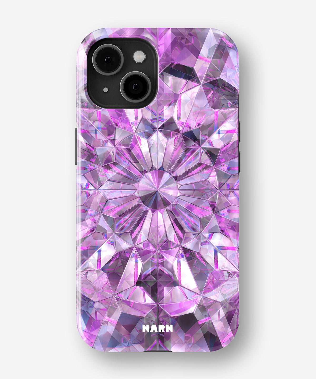 iPhone 14 Plus Tough Case – Lavender Crystals - View 1