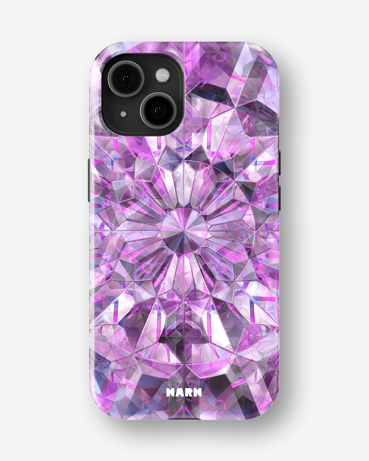 iPhone 14 Plus Tough Case – Lavender Crystals - View 1