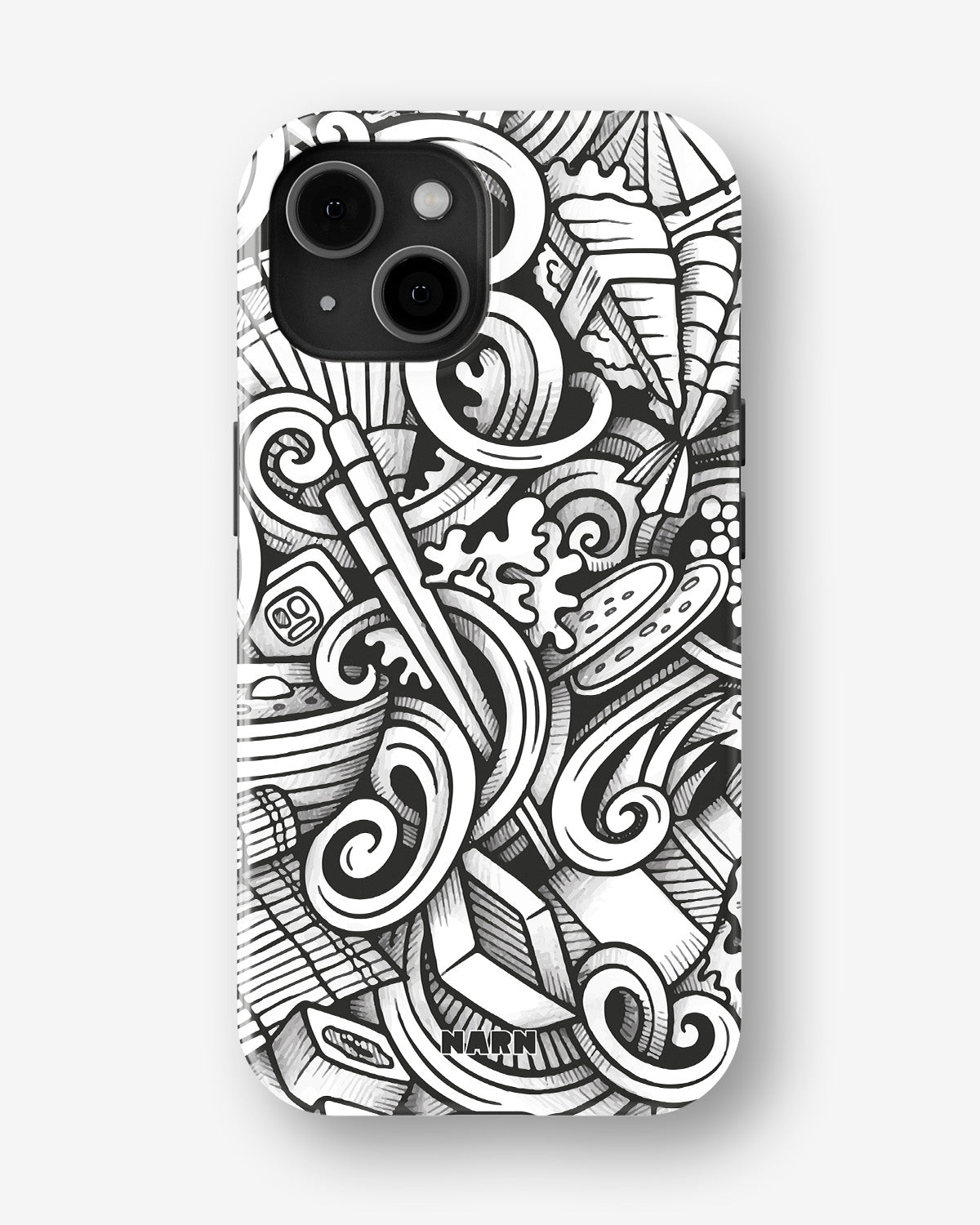 iPhone 14 Plus Tough Case – Japanese Pattern - View 1