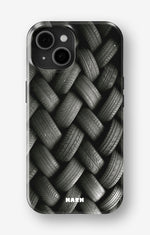iPhone 14 Plus Tough Case – Tires Wall - View 1