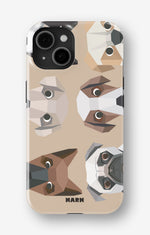 iPhone 14 Plus Tough Case – Cute Dogs - View 1
