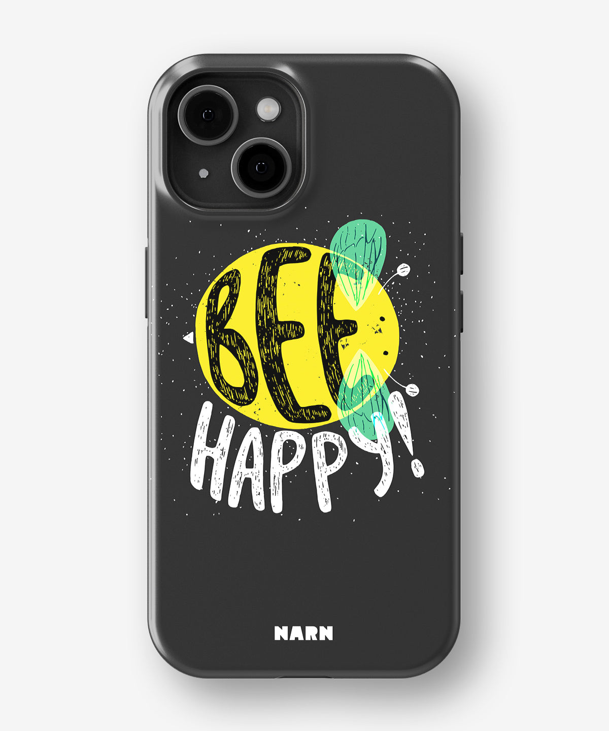iPhone 14 Plus Tough Case – BEE Happy - View 1