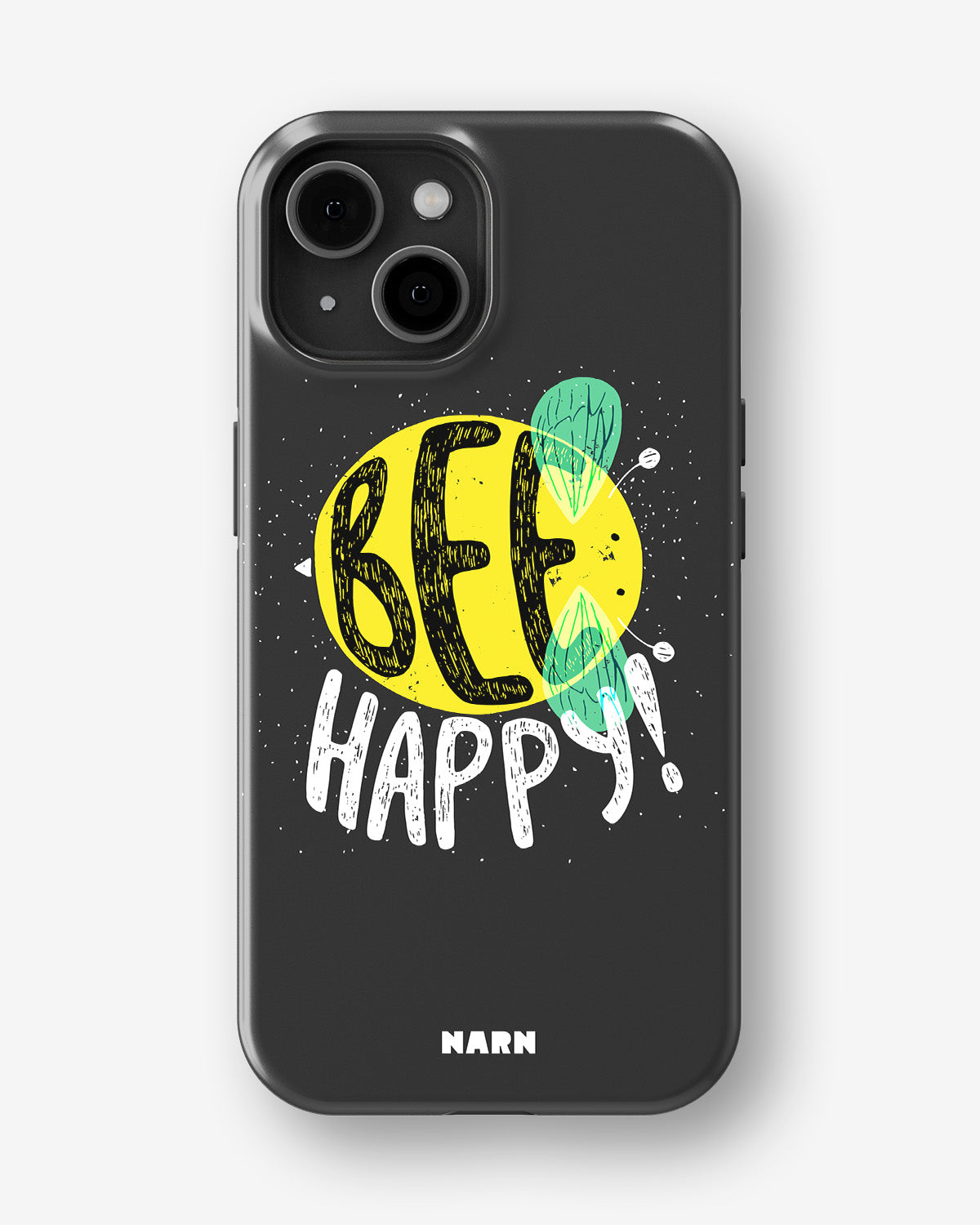 iPhone 14 Plus Tough Case – BEE Happy - View 1