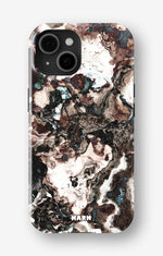 iPhone 14 Plus Tough Case – Marble Brown - View 1