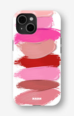 iPhone 14 Plus Tough Case – Lipstick Smears - View 1