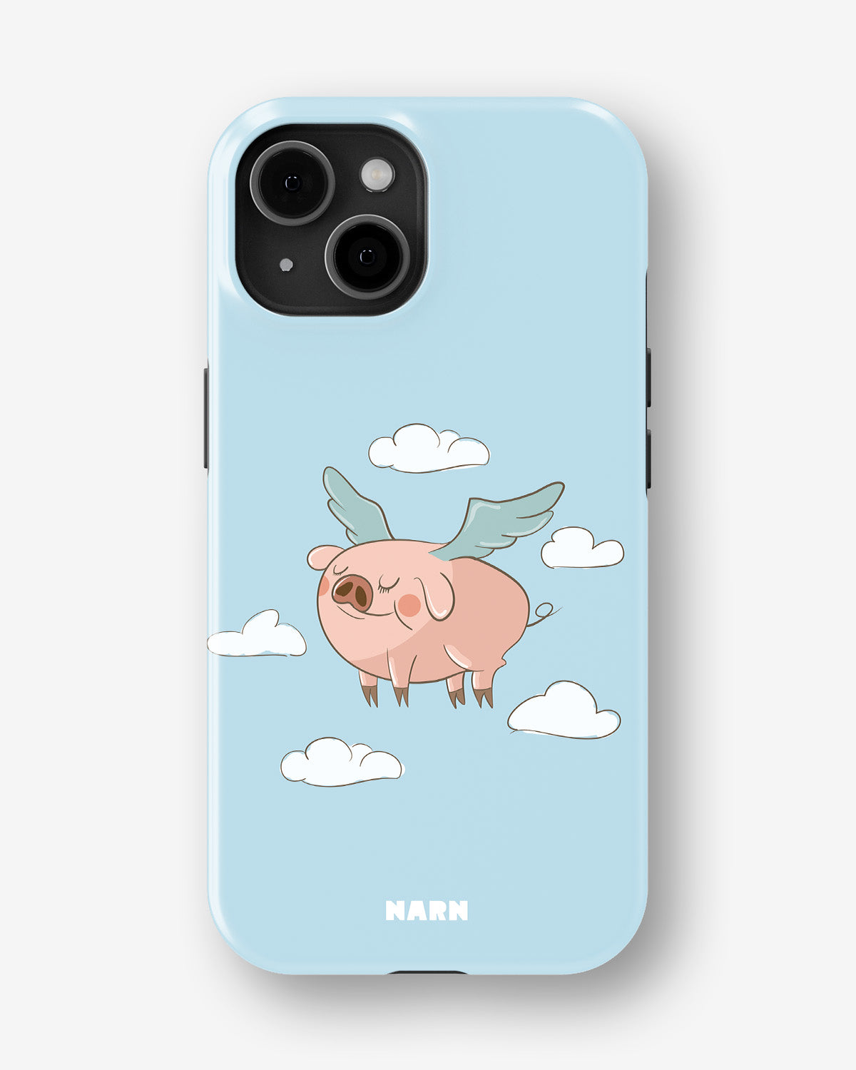 iPhone 14 Plus Tough Case – Dreamy Pig - View 1