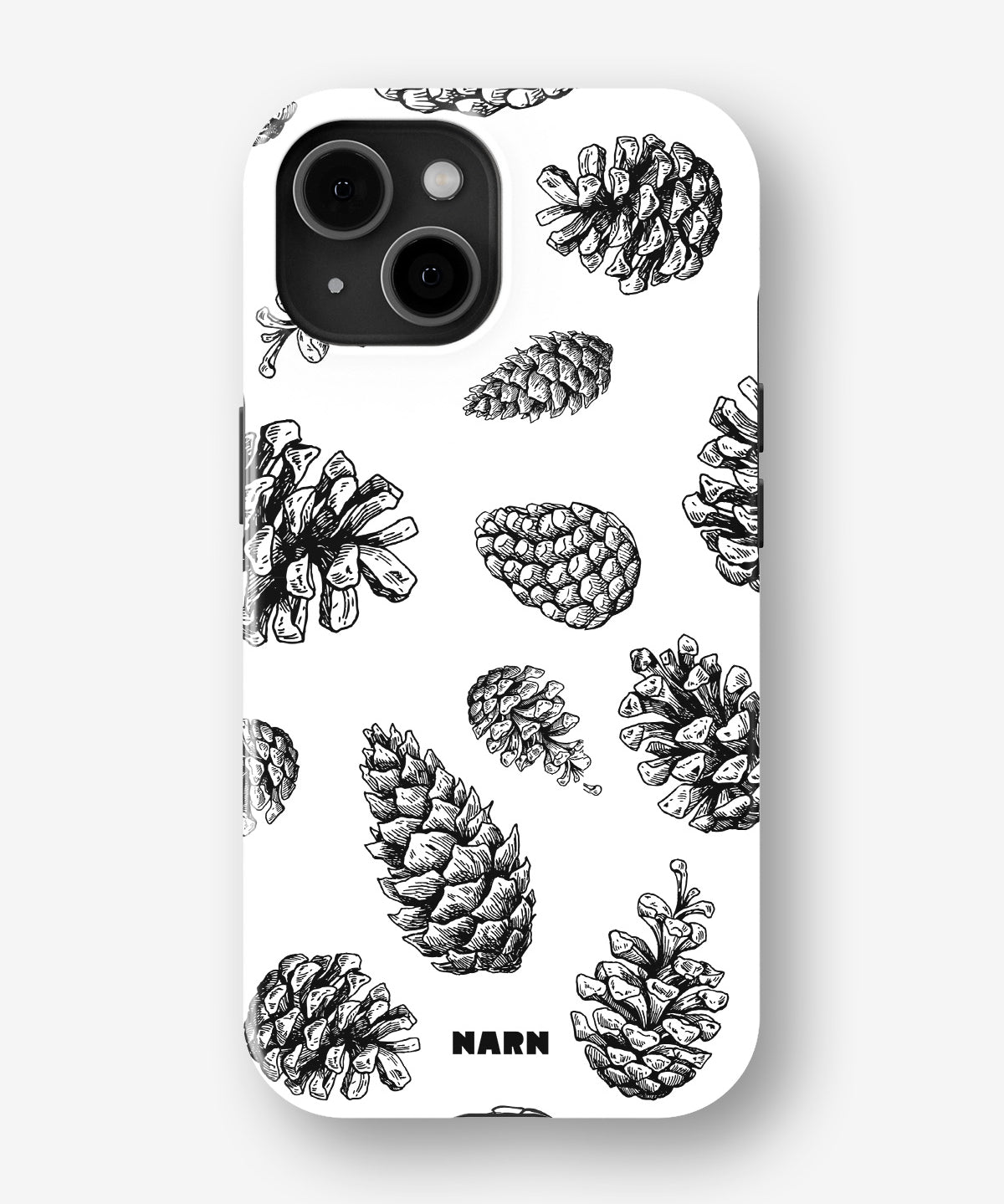 iPhone 14 Plus Tough Case – Pine Cones - View 1