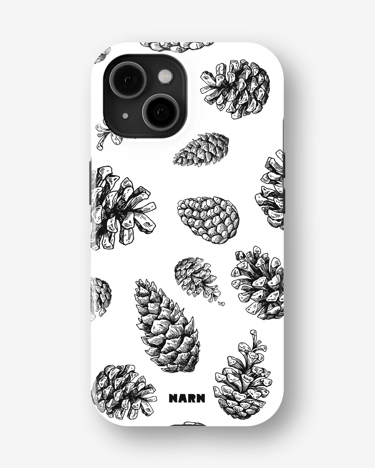 iPhone 14 Plus Tough Case – Pine Cones - View 1
