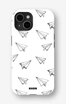 iPhone 14 Plus Tough Case – Paper Planes - View 1
