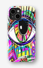 iPhone 14 Plus Tough Case – Abstract Eye - View 1