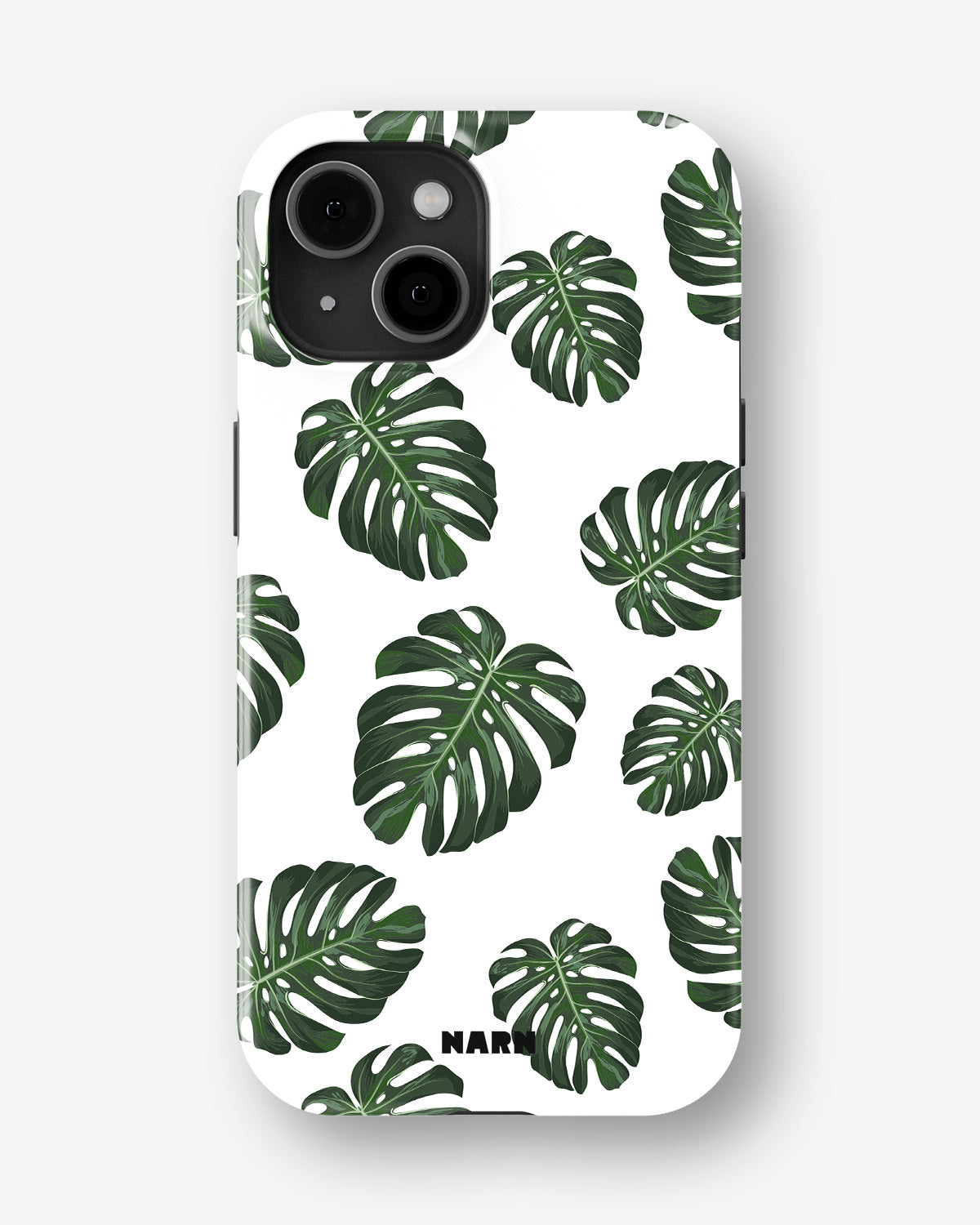 iPhone 14 Plus Tough Case – Monstera Pattern - View 1