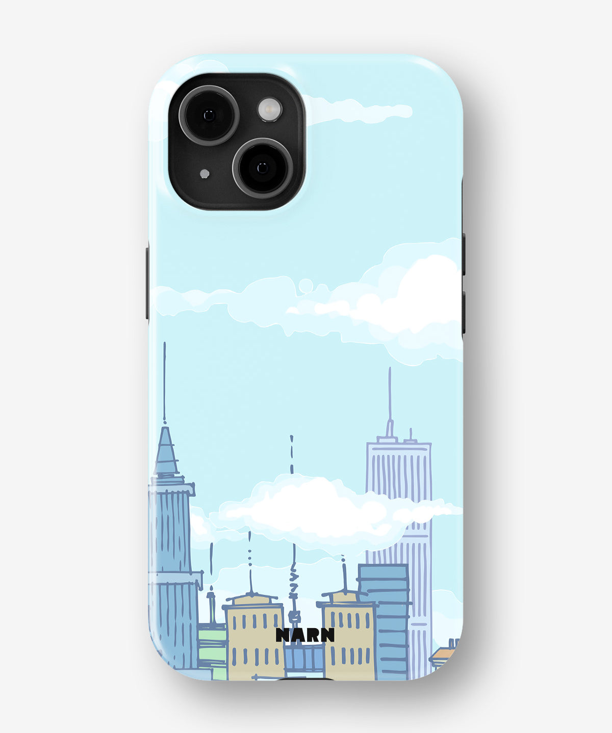 iPhone 14 Plus Tough Case – Skyline - View 1